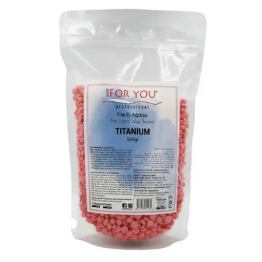 [900532] More For You Hard Wax Korrels - Titanium 500ml