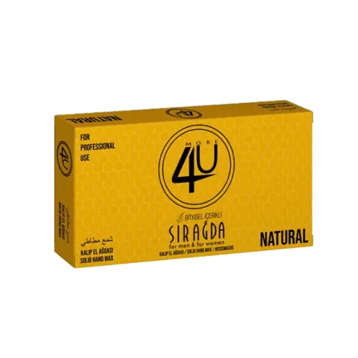 [900515] More For You Hard Wax Tablet - Naturel 400ml