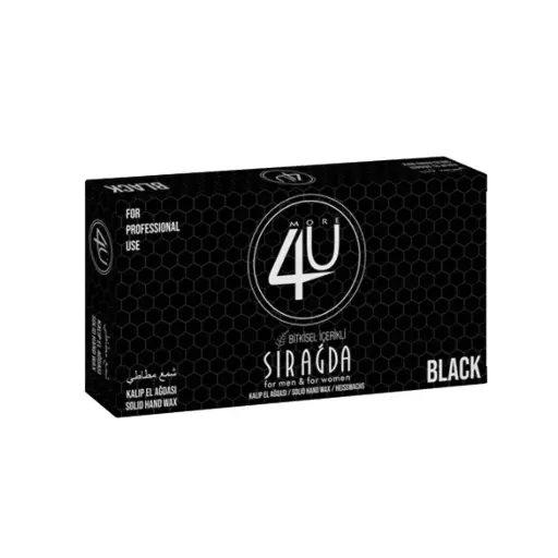[900518] More For You Hard Wax Tablet - Black 400ml